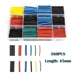 Colored Heatshrink Kit (560 pcs)