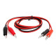 Cable with Crocodile Connector and Banana Jack