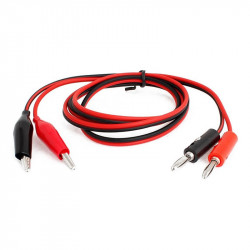 Cable with Crocodile Connector and Banana Jack