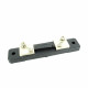 Red-Blue Panel Voltmeter and Amperemeter 0-100 V, 50 A with Shunt