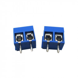 Blue 2p Screw Connector