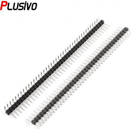 90° 2.54 mm Pin Header (40p)