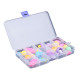 Plastic Box with 10 Compartments (12.8 x 6.5 x 2.3 cm)