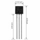 Plusivo BJT Transistors Assortment Kit - Set of 210 PNP and NPN Assorted Transistors with 250 Assorted Resistors