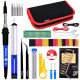 Plusivo Soldering Iron Kit for Electronics (US Plug type)