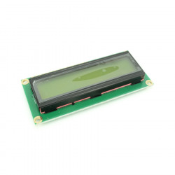 1602 LCD with I2C Interface and Yellow-Green backlight