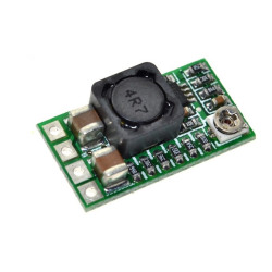 Adjustable Micro DC-DC Step Down Converter Module (4.5 - 24 V Input, 0.8 - 17 V Output)
