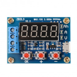 Battery Capacity Tester with External Load Discharge