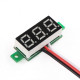 0-30 V Green Panel Voltmeter