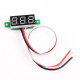 0-30 V Green Panel Voltmeter