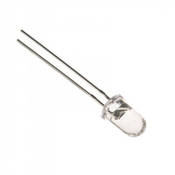 5 mm Blue LED with Difused Lens