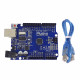 UNO R3 Development Board (ATmega328p and CH340) + Cable