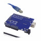 UNO R3 Development Board (ATmega328p and CH340) + Cable