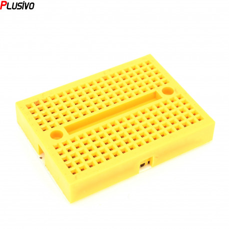 SYB-170 Colored Mini Breadboard (yellow)
