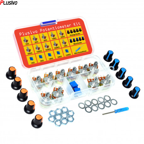 Plusivo Potentiometer Assortment Kit